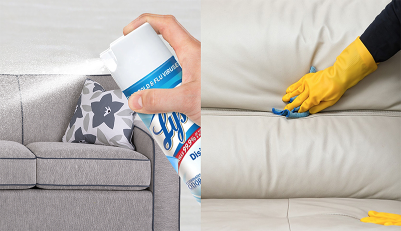 Cleaning and Disinfecting Your Sofa
