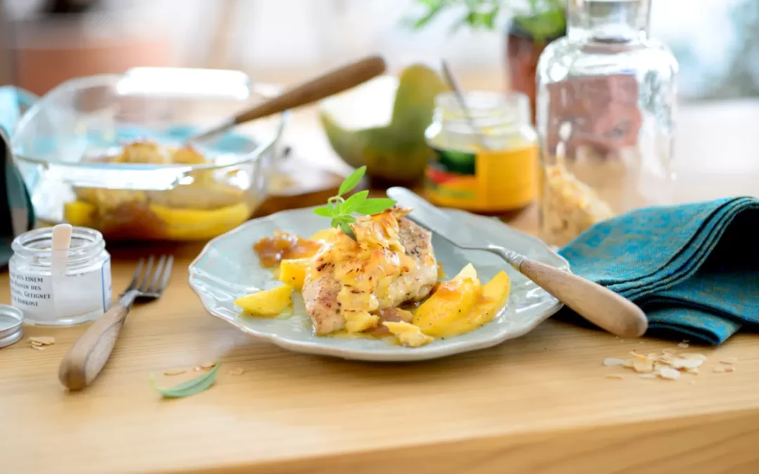 Chicken with Mango Sauce Recipe