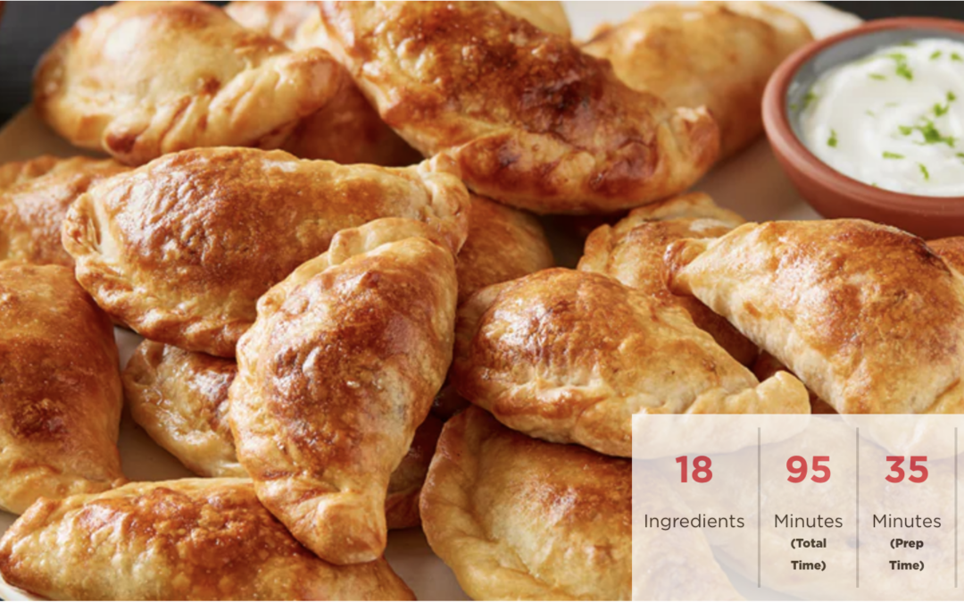 Air Fried Veggie Empanadas